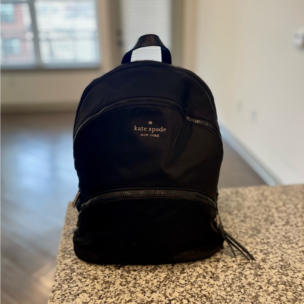 Kate Spade Classic Black Backpack